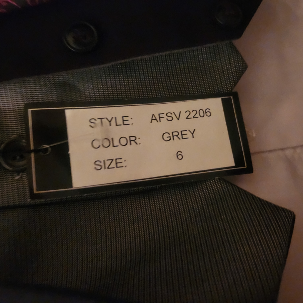 Andrew Fezza Kids Grey Blazer